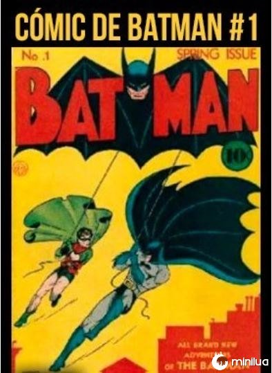 Itens Valiosos - Cómic de Batman